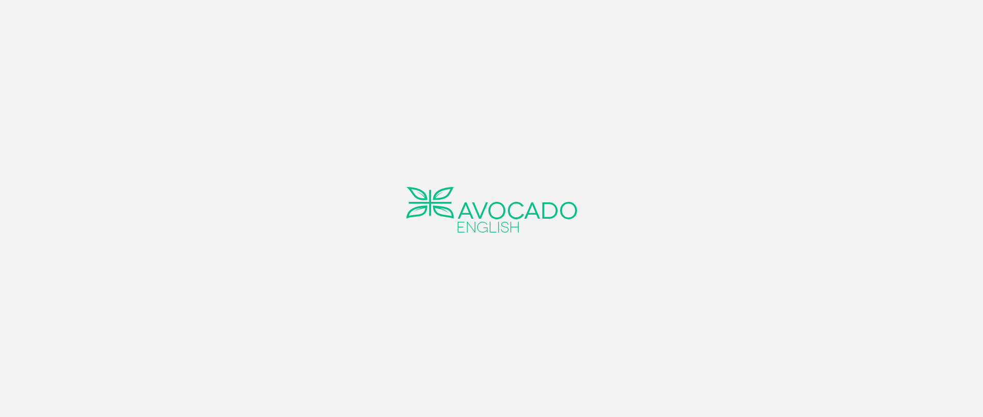 avocado english
